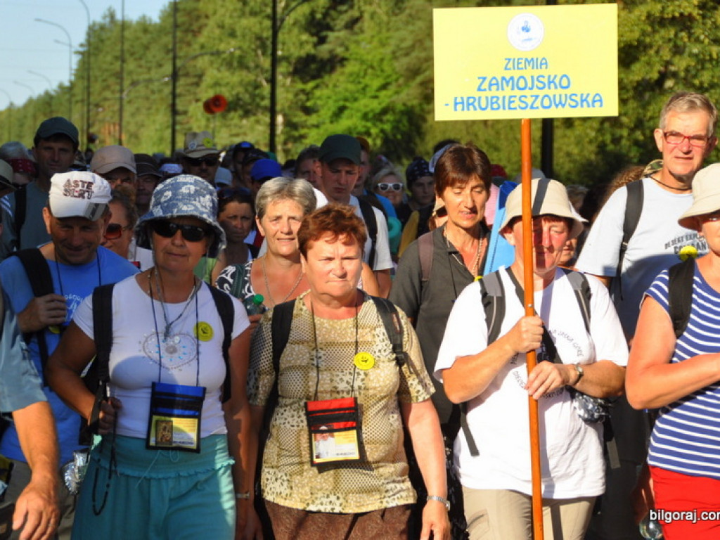 Pielgrzymi przybyli do Biłgoraja (FOTO)