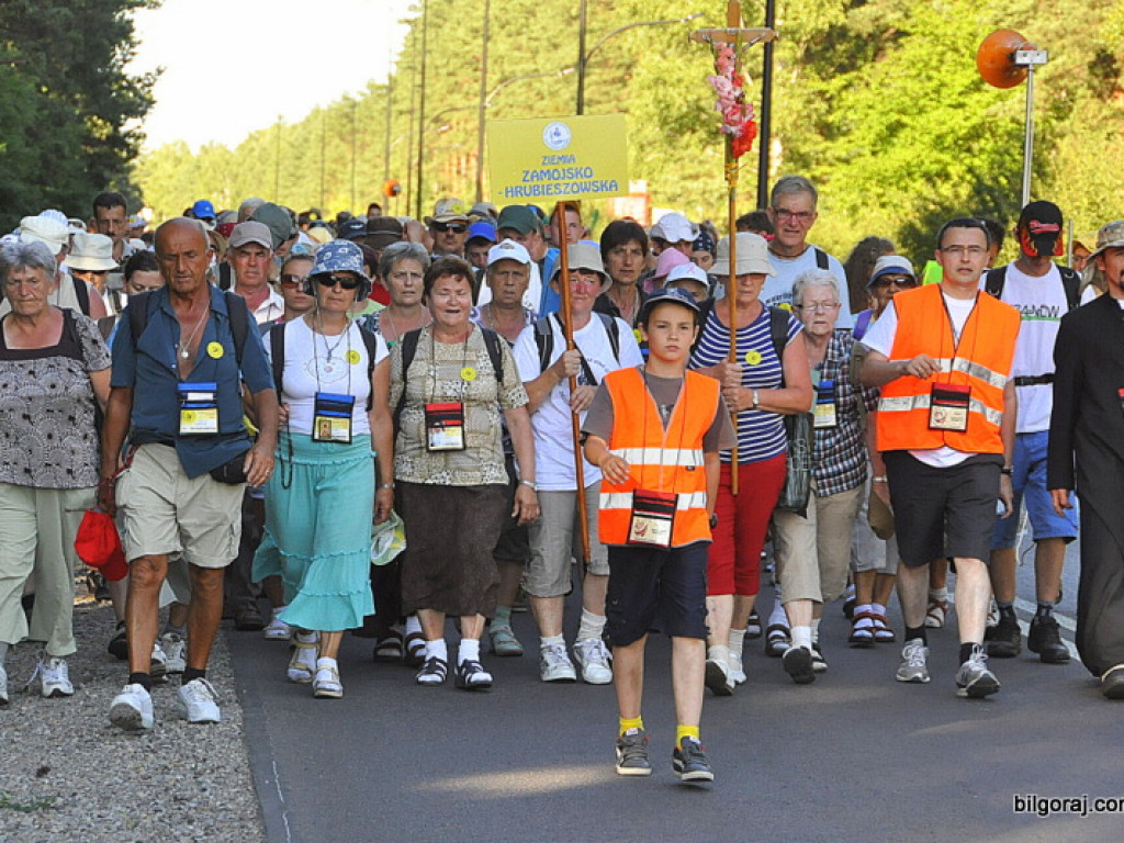 Pielgrzymi przybyli do Biłgoraja (FOTO)
