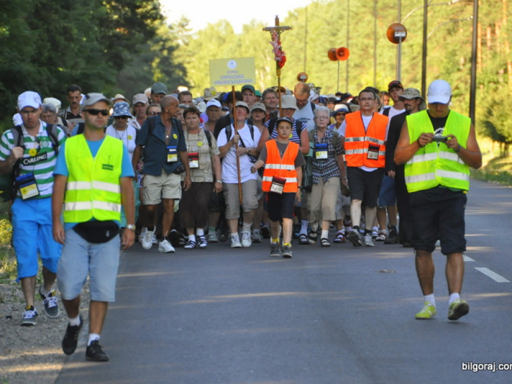 Pielgrzymi przybyli do Biłgoraja (FOTO)
