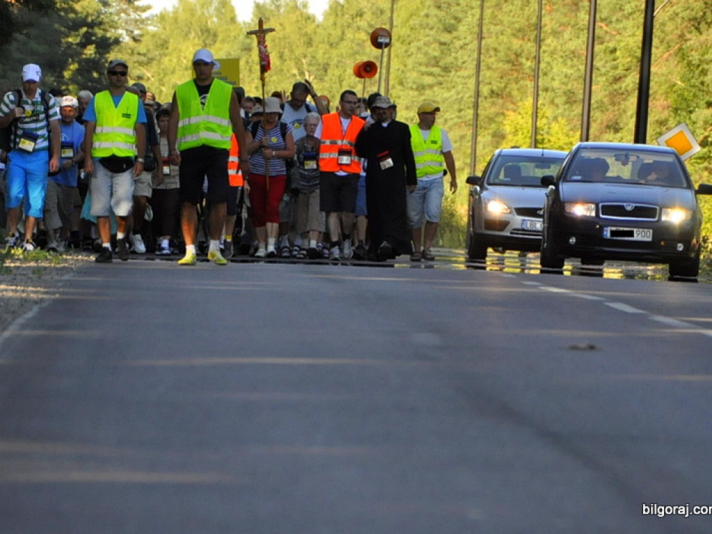 Pielgrzymi przybyli do Biłgoraja (FOTO)