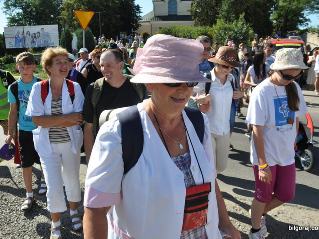 Biłgorajanie w drodze do Częstochowskiej Pani