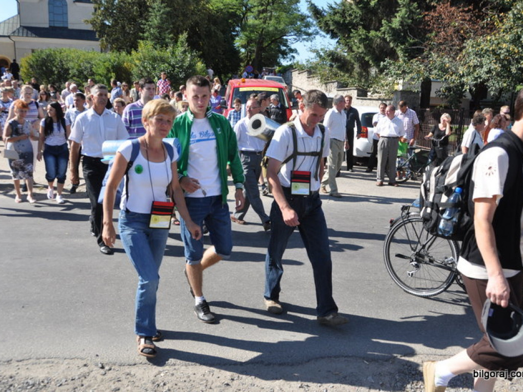 Biłgorajanie w drodze do Częstochowskiej Pani