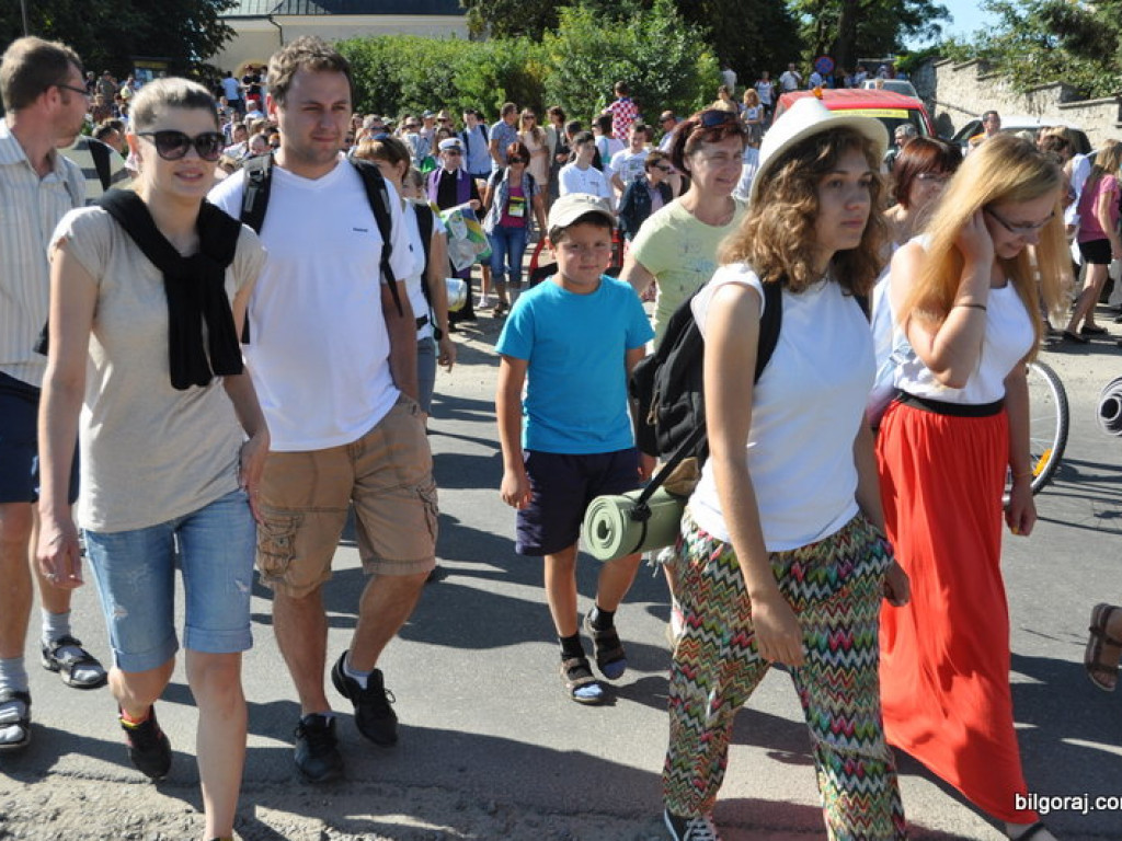 Biłgorajanie w drodze do Częstochowskiej Pani