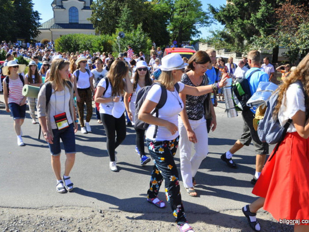 Biłgorajanie w drodze do Częstochowskiej Pani