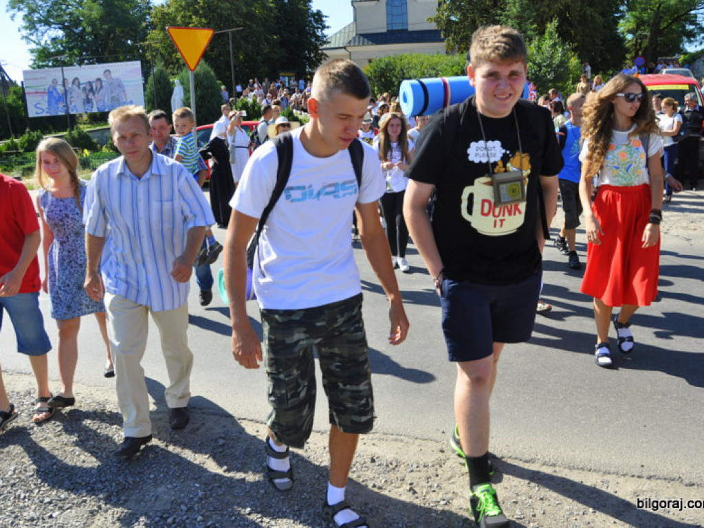 Biłgorajanie w drodze do Częstochowskiej Pani