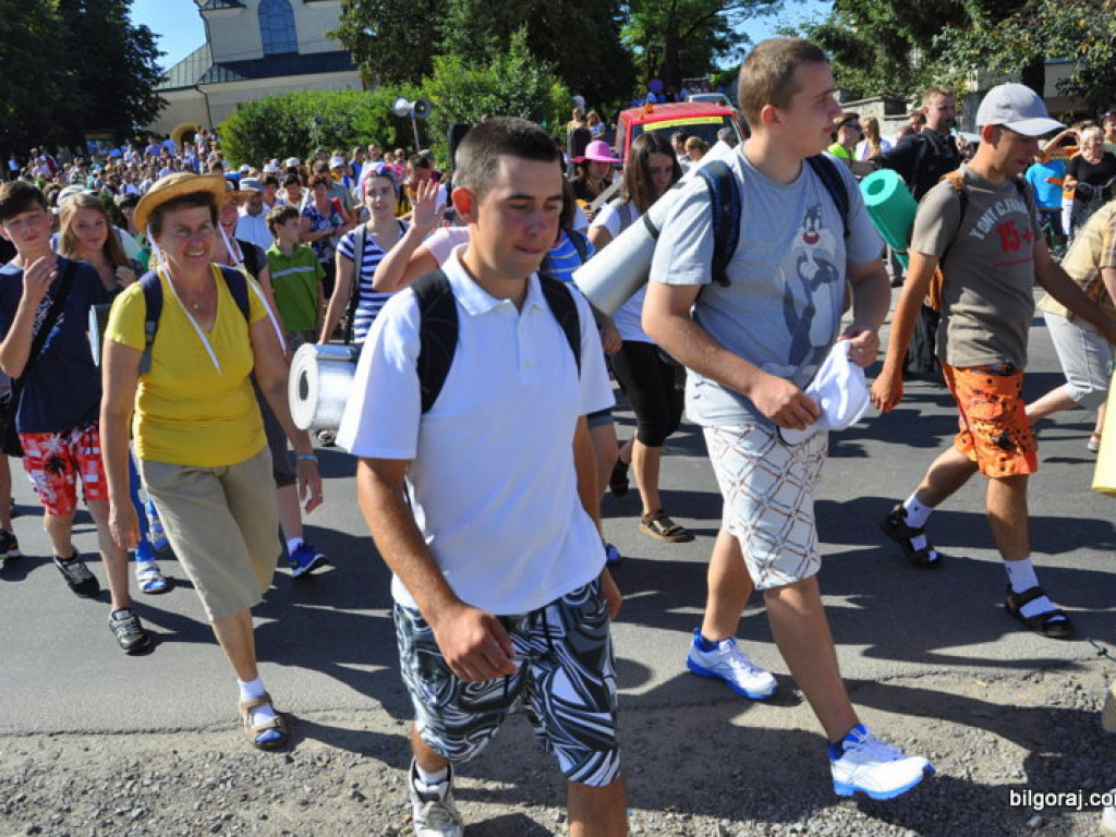 Biłgorajanie w drodze do Częstochowskiej Pani