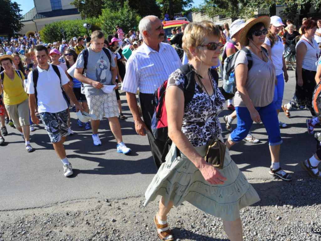 Biłgorajanie w drodze do Częstochowskiej Pani