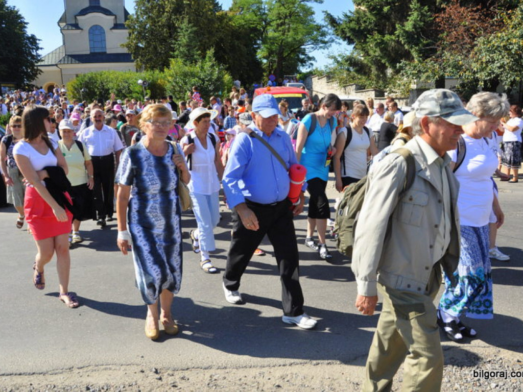 Biłgorajanie w drodze do Częstochowskiej Pani