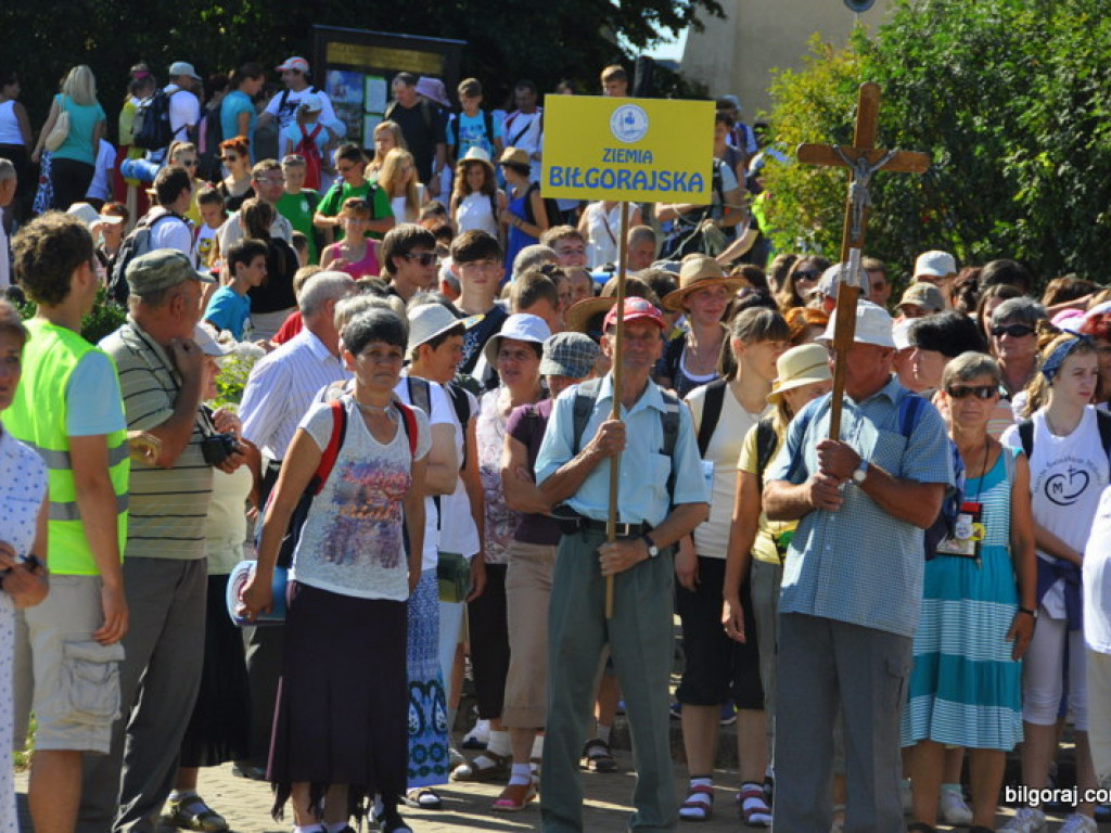 Biłgorajanie w drodze do Częstochowskiej Pani