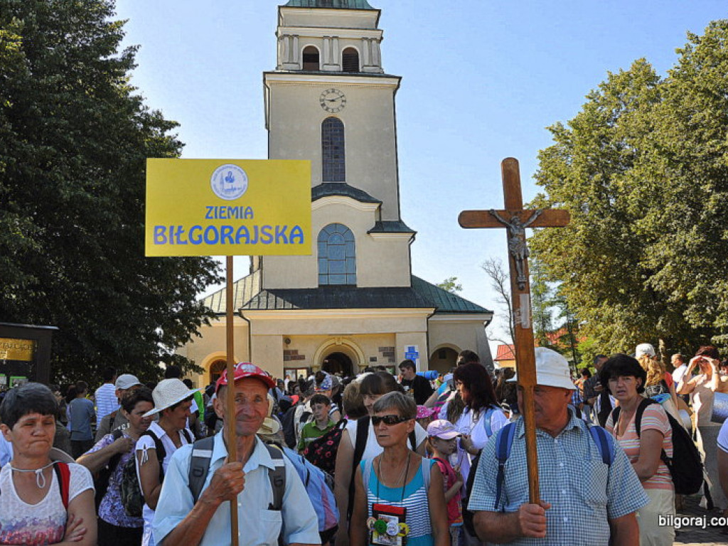Biłgorajanie w drodze do Częstochowskiej Pani