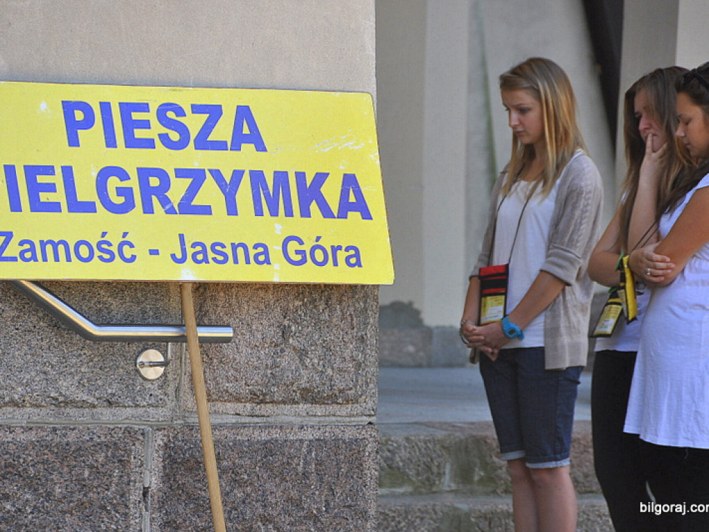 Biłgorajanie w drodze do Częstochowskiej Pani