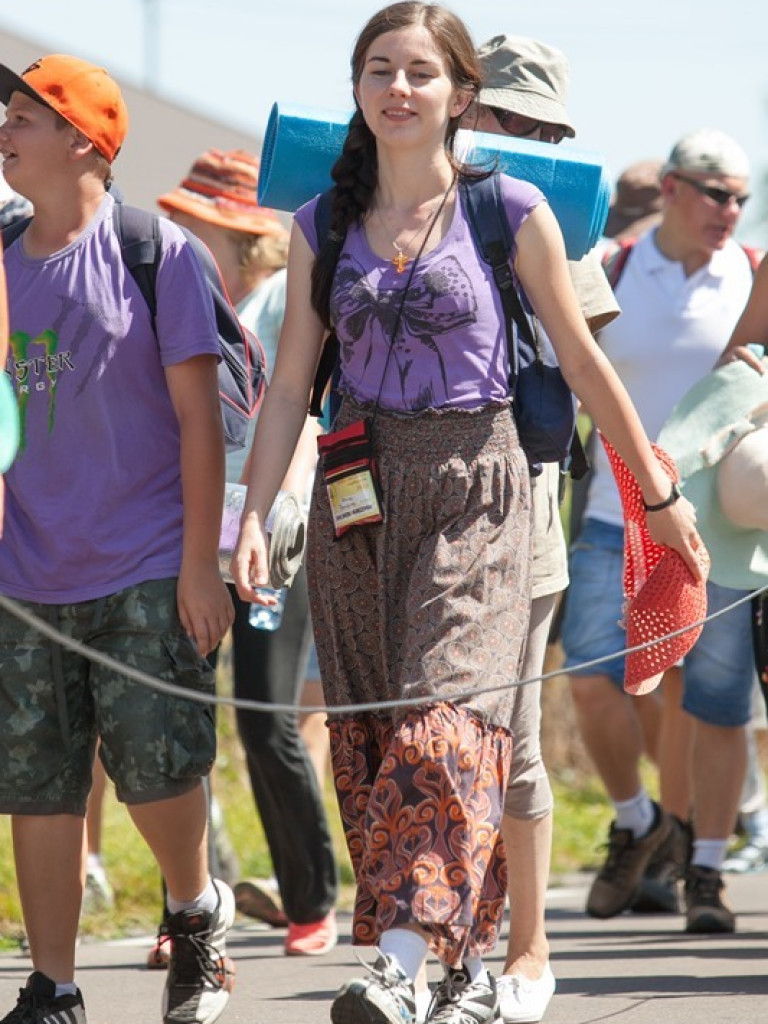 Pierwsze etapy pielgrzymowania Grupy Ziemi Biłgorajskiej (FOTO)