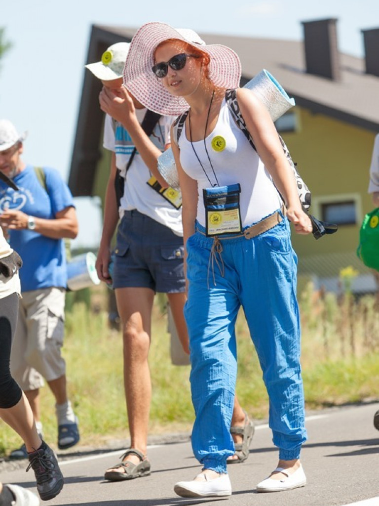 Pierwsze etapy pielgrzymowania Grupy Ziemi Biłgorajskiej (FOTO)