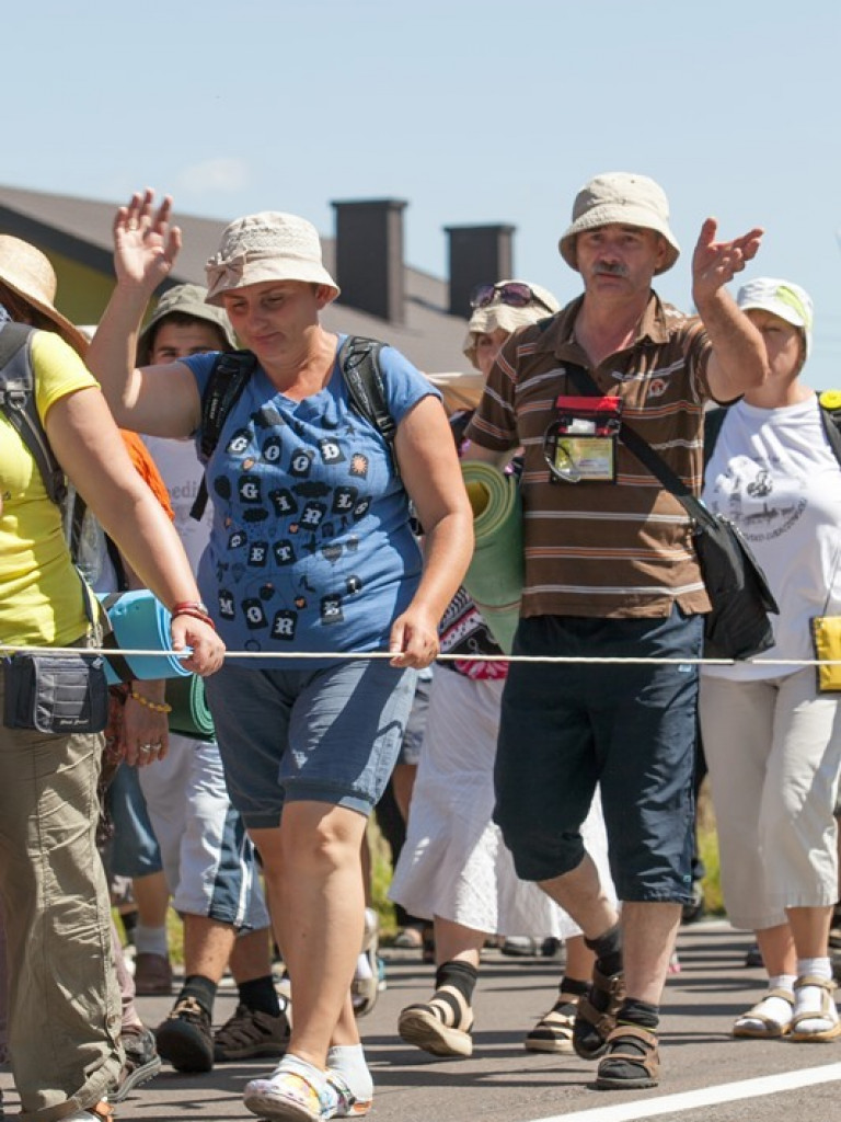 Pierwsze etapy pielgrzymowania Grupy Ziemi Biłgorajskiej (FOTO)