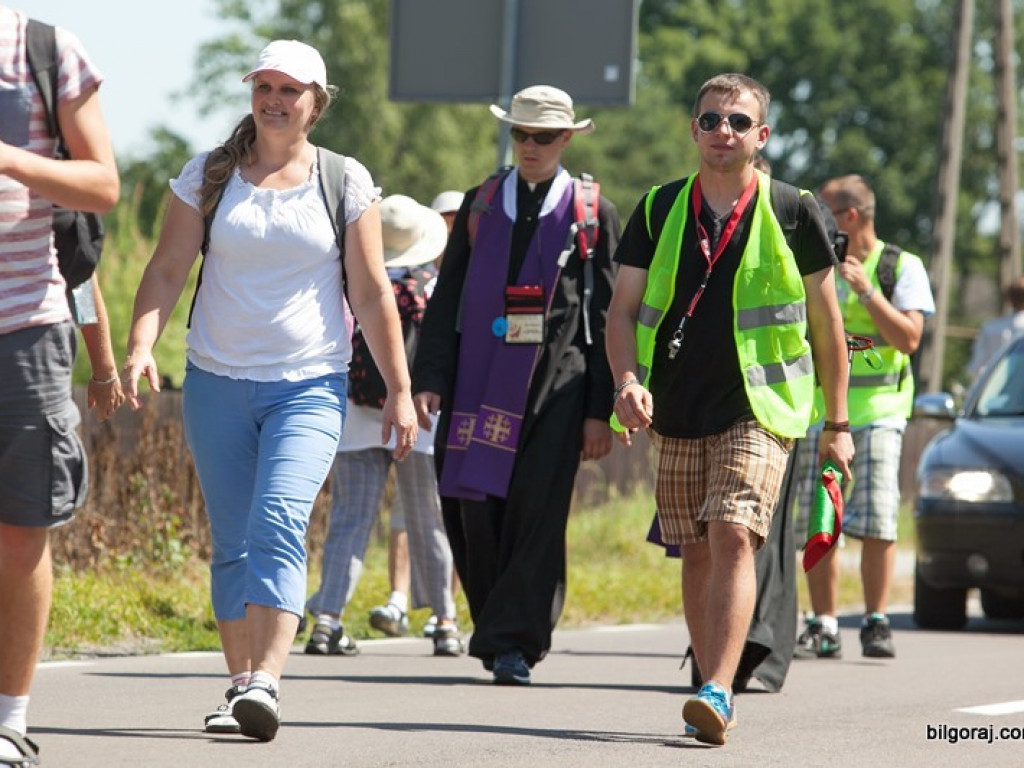 Pierwsze etapy pielgrzymowania Grupy Ziemi Biłgorajskiej (FOTO)