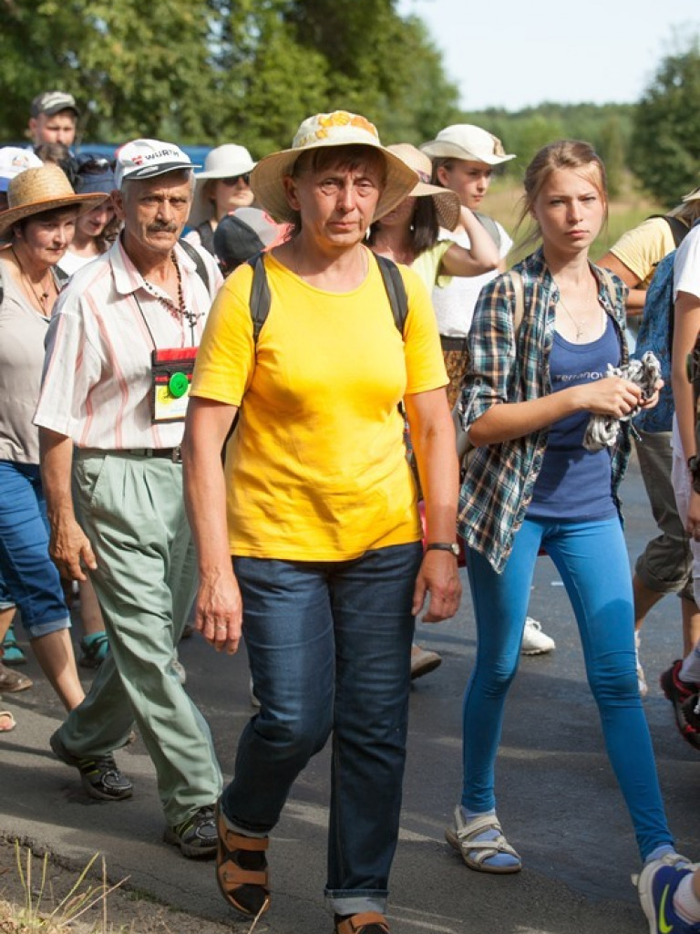 Pierwsze etapy pielgrzymowania Grupy Ziemi Biłgorajskiej (FOTO)