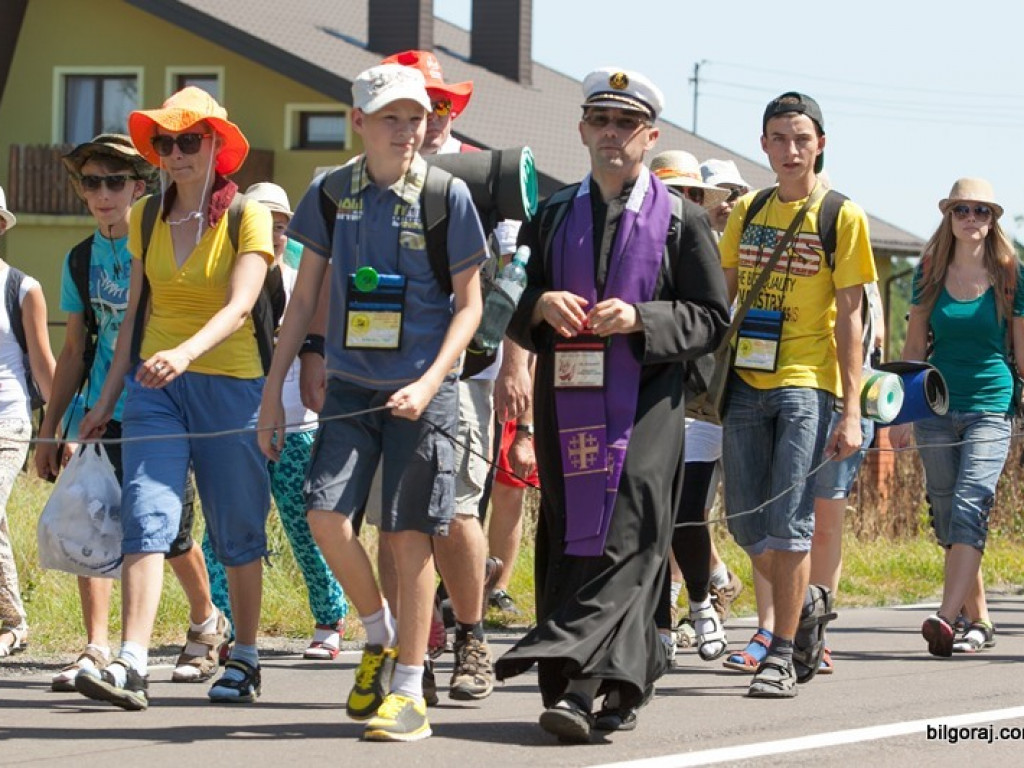 Pierwsze etapy pielgrzymowania Grupy Ziemi Biłgorajskiej (FOTO)