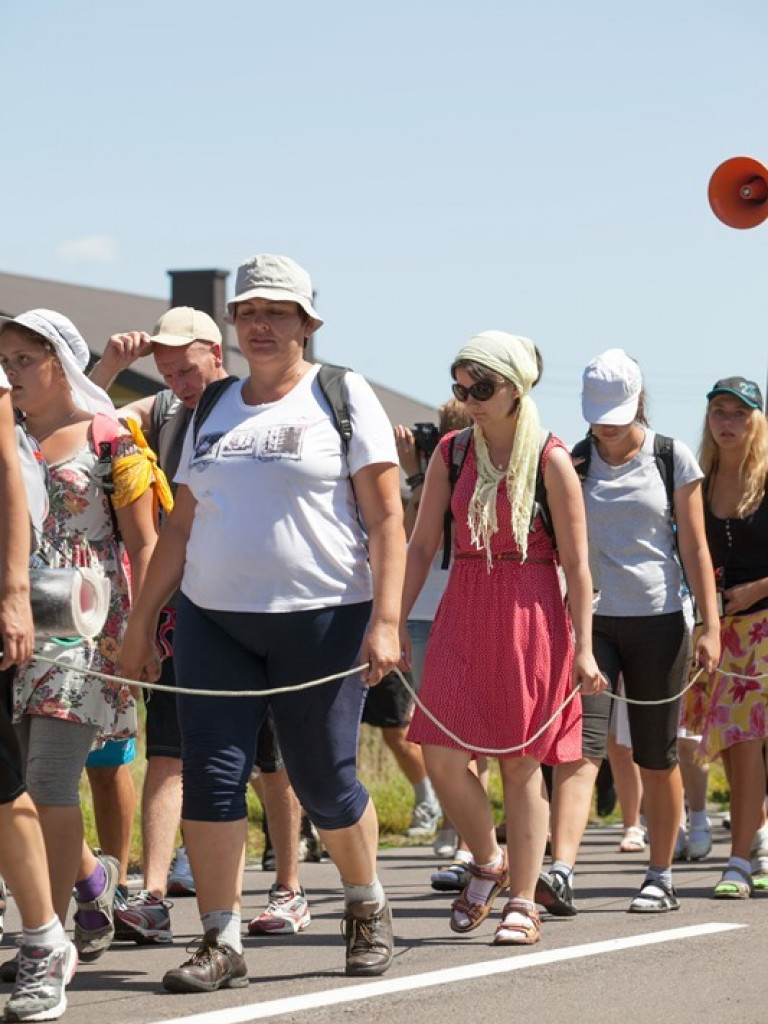 Pierwsze etapy pielgrzymowania Grupy Ziemi Biłgorajskiej (FOTO)