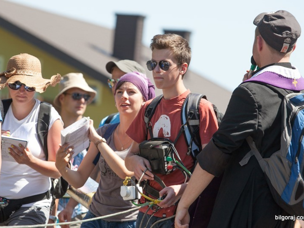 Pierwsze etapy pielgrzymowania Grupy Ziemi Biłgorajskiej (FOTO)