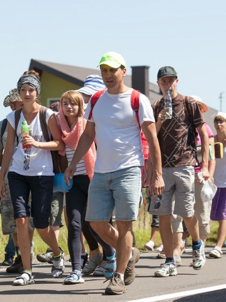 Pierwsze etapy pielgrzymowania Grupy Ziemi Biłgorajskiej (FOTO)