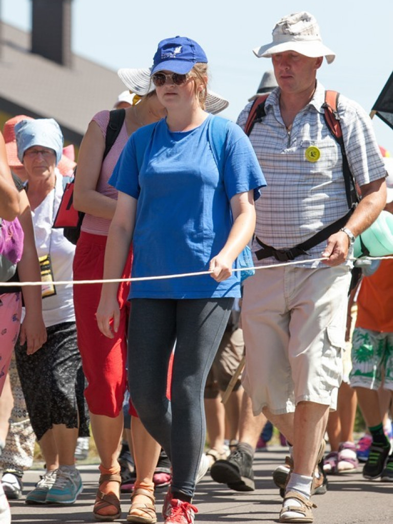 Pierwsze etapy pielgrzymowania Grupy Ziemi Biłgorajskiej (FOTO)