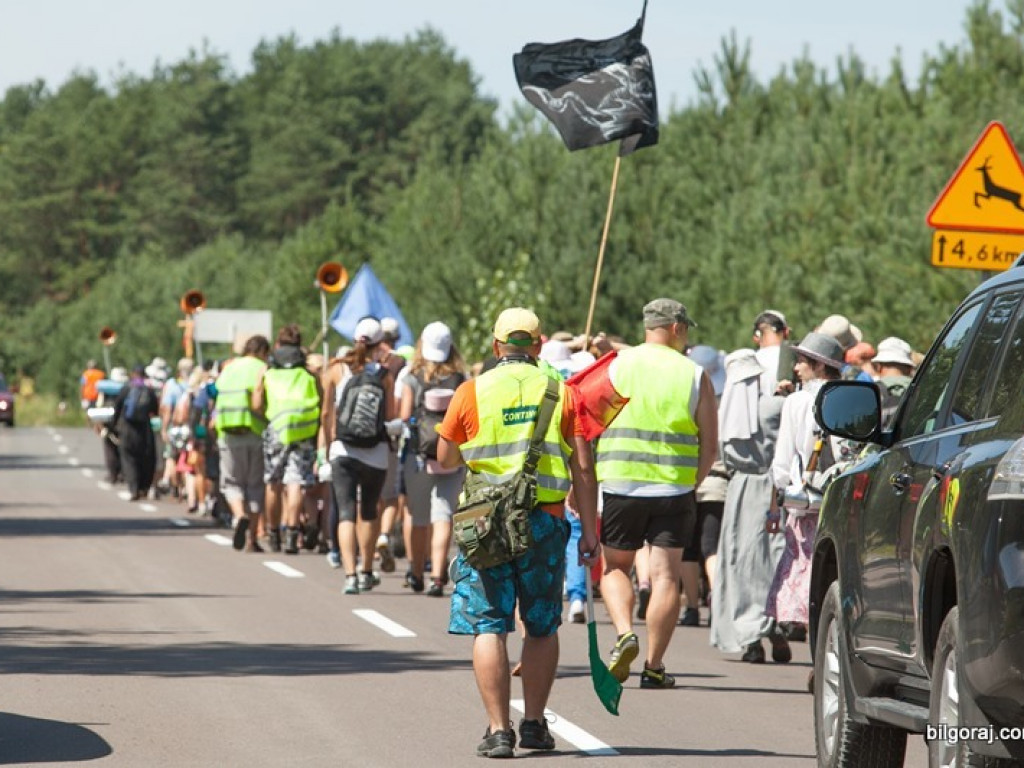 Pierwsze etapy pielgrzymowania Grupy Ziemi Biłgorajskiej (FOTO)