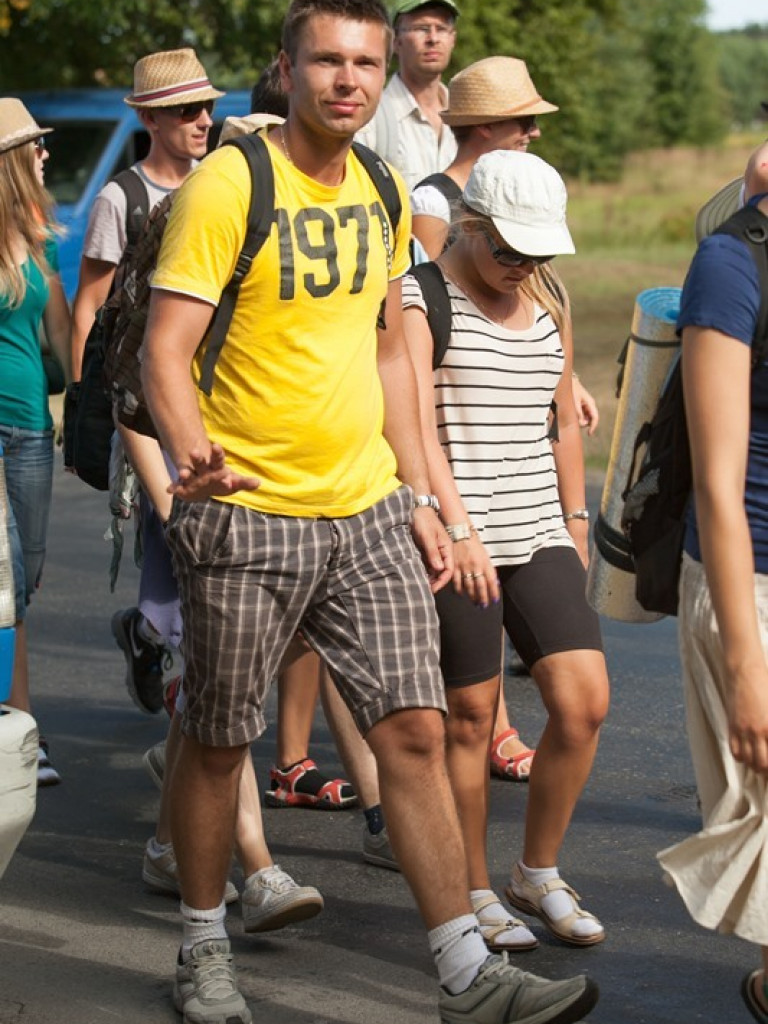 Pierwsze etapy pielgrzymowania Grupy Ziemi Biłgorajskiej (FOTO)