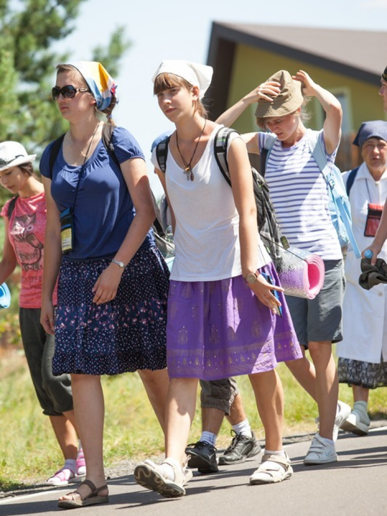 Pierwsze etapy pielgrzymowania Grupy Ziemi Biłgorajskiej (FOTO)