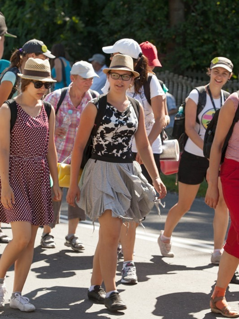 Pierwsze etapy pielgrzymowania Grupy Ziemi Biłgorajskiej (FOTO)