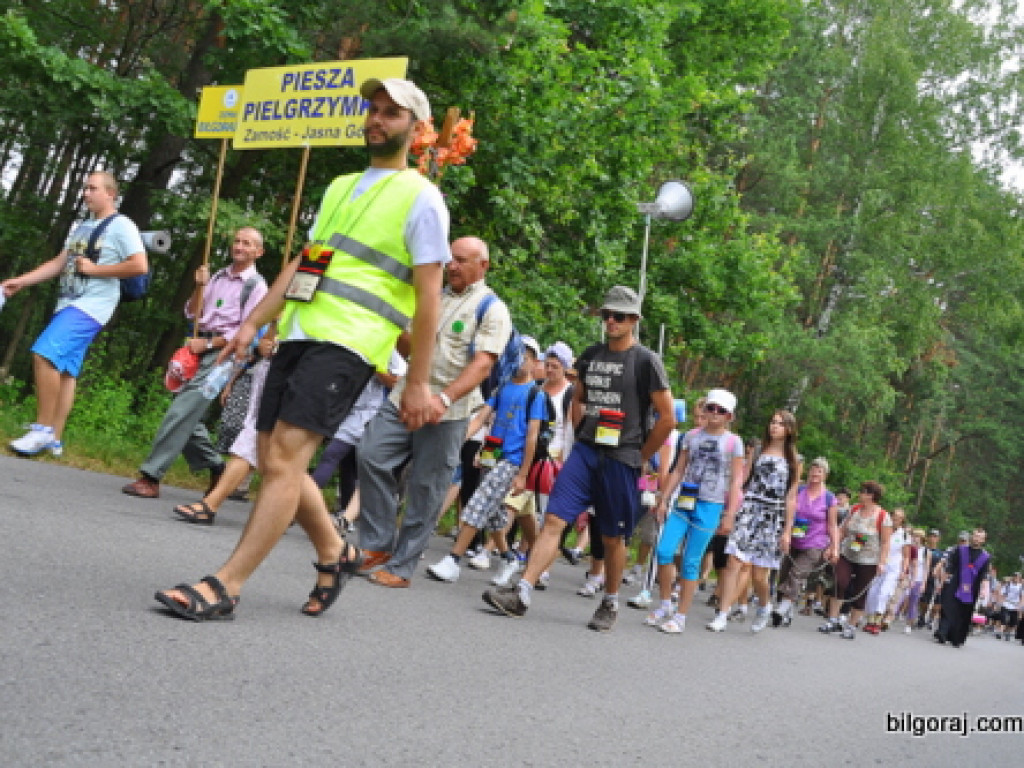 Biłgorajscy pielgrzymi doszli na Jasną Gorę (FOTO)