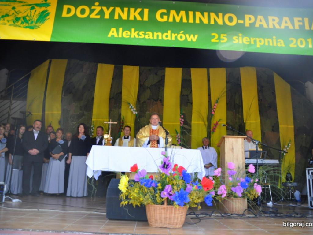 Aleksandrów: Dożynki gminno - parafialne 2013