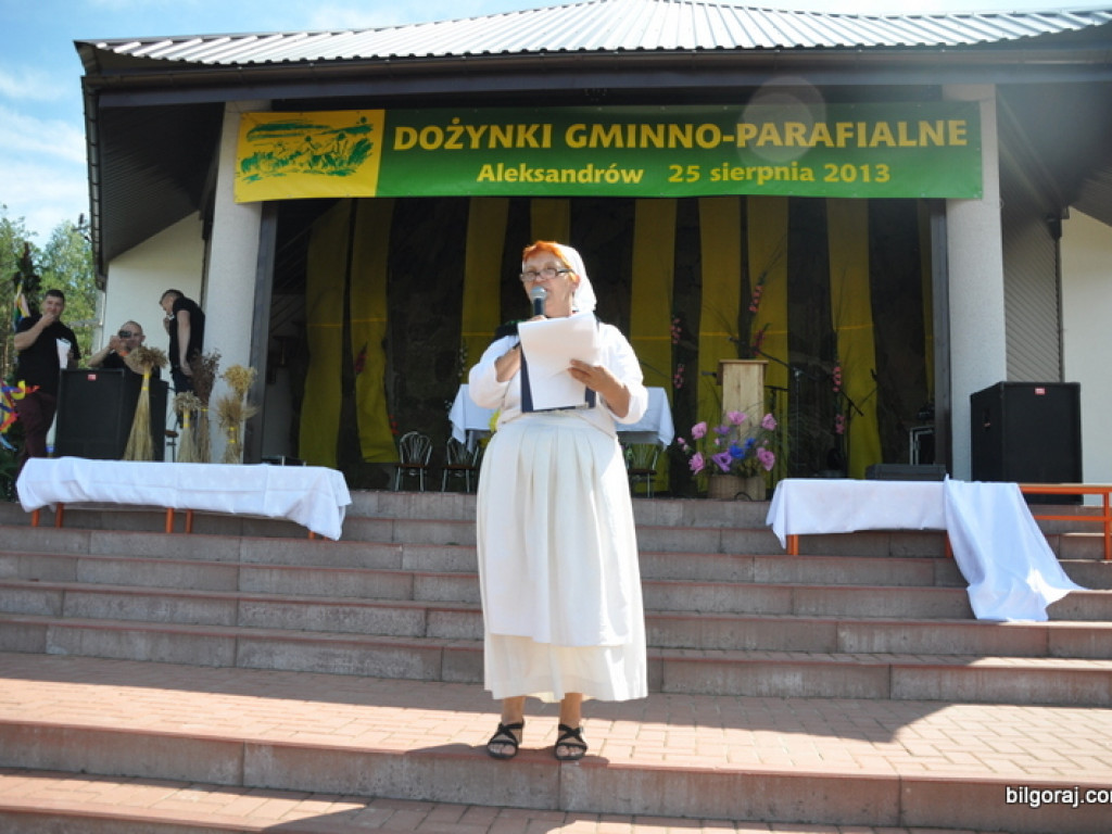 Aleksandrów: Dożynki gminno - parafialne 2013