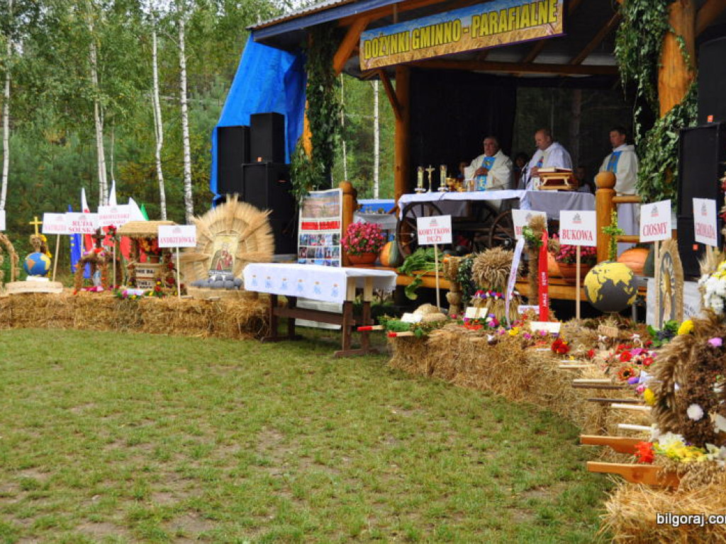 Dożynki gminno - parafialne w Gminie Biłgoraj (FOTO)