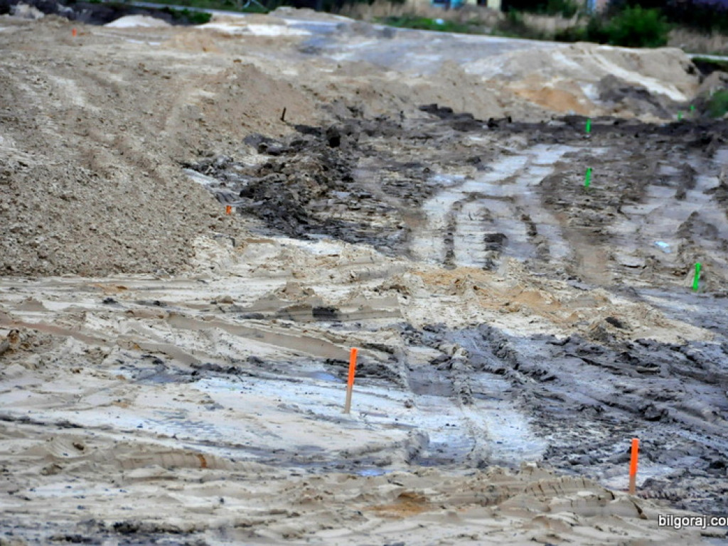 Obwodnica północna Biłgoraja - zdjęcia z placu budowy