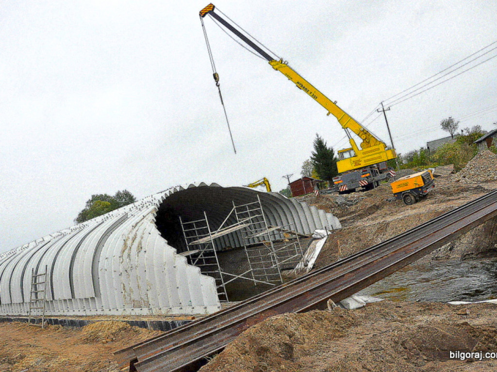 Obwodnica północna Biłgoraja - zdjęcia z placu budowy