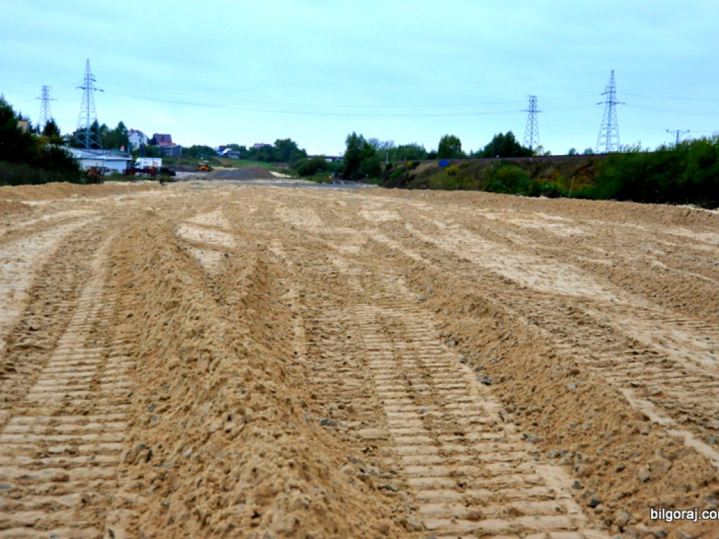 Obwodnica północna Biłgoraja - zdjęcia z placu budowy