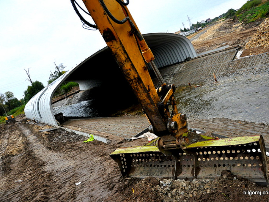 Obwodnica północna Biłgoraja - zdjęcia z placu budowy