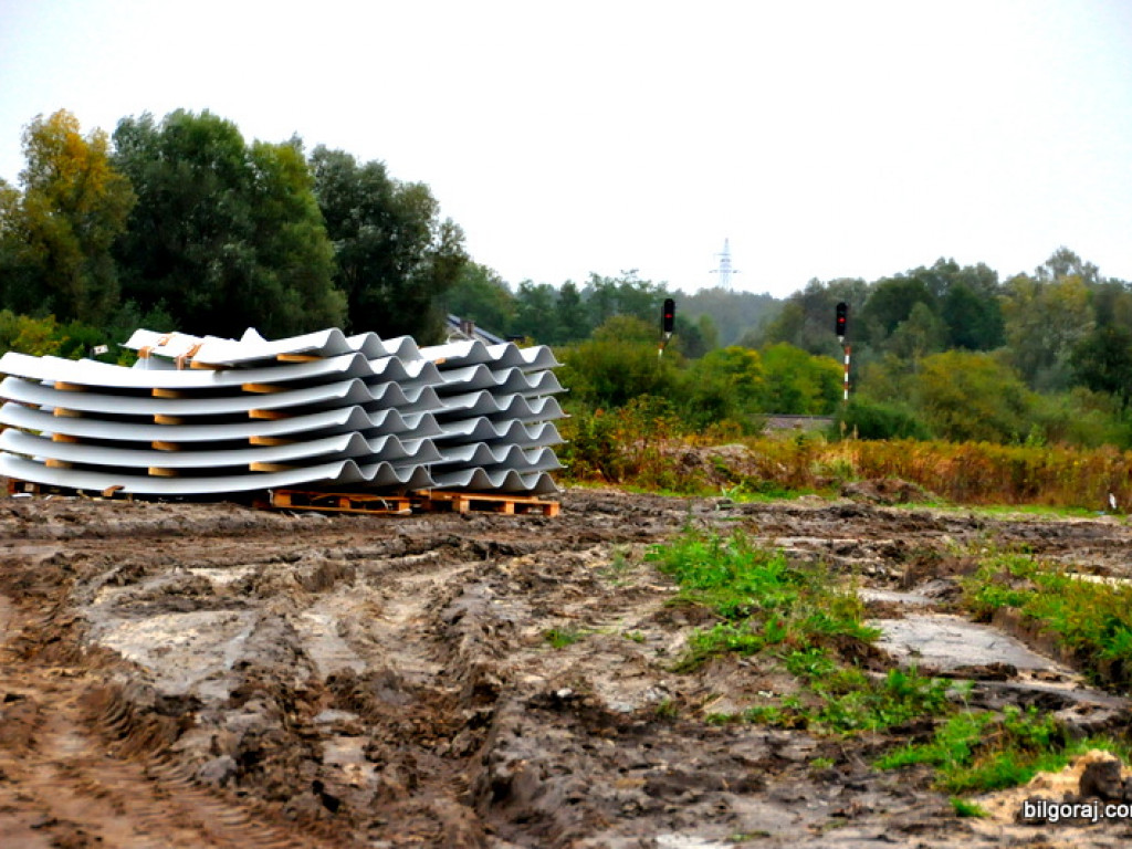 Obwodnica północna Biłgoraja - zdjęcia z placu budowy