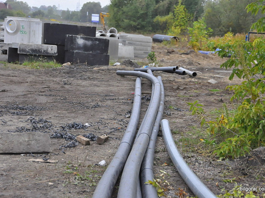 Obwodnica północna Biłgoraja - zdjęcia z placu budowy
