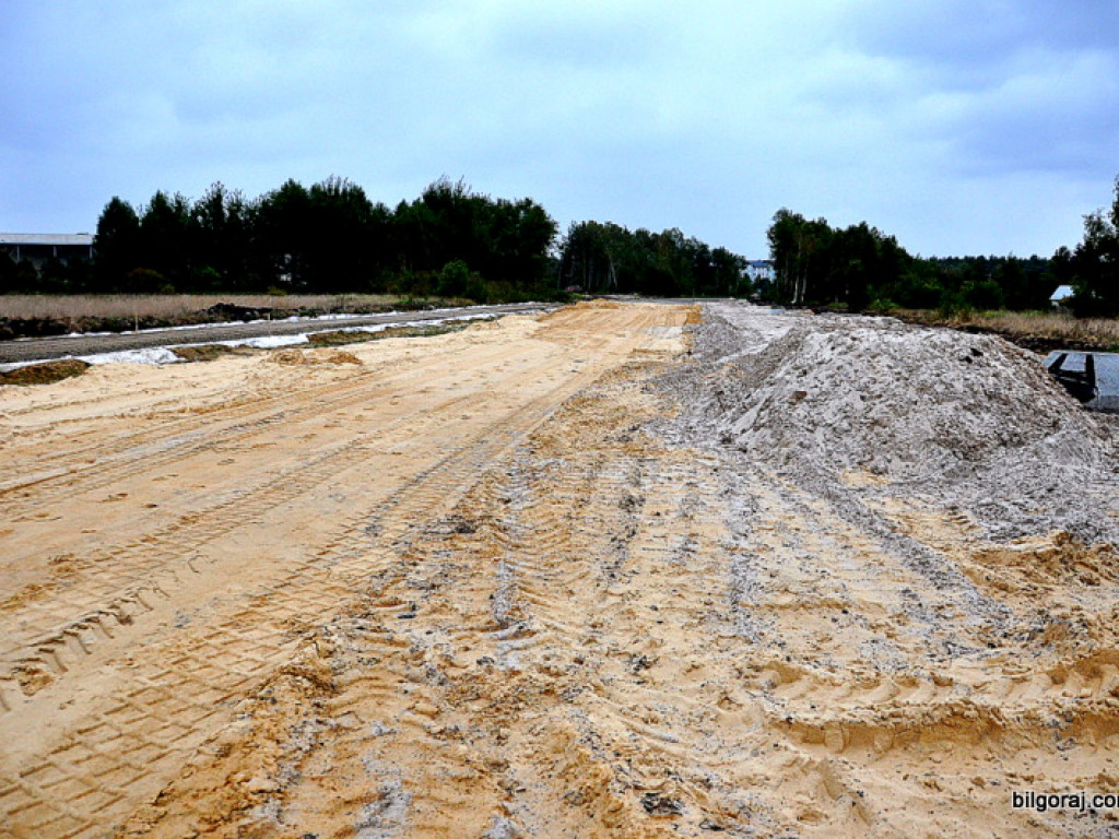 Obwodnica północna Biłgoraja - zdjęcia z placu budowy