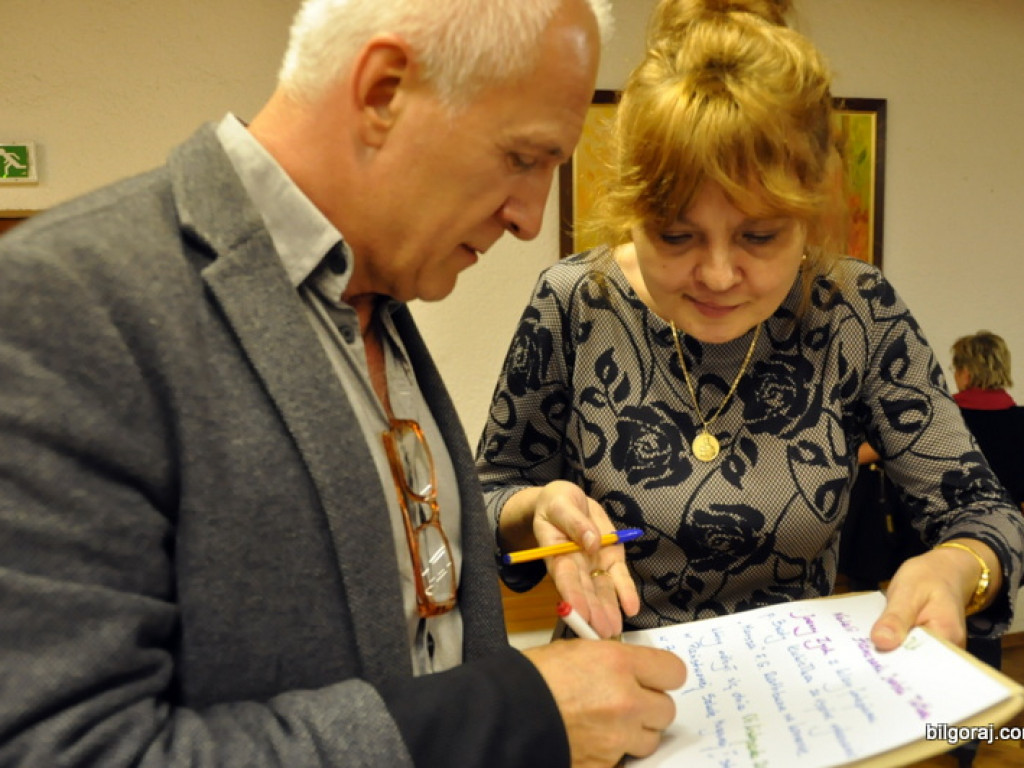 Waldemar Malicki w Biłgoraju. Akompaniował uczniom Państwowej Szkoły Muzycznej