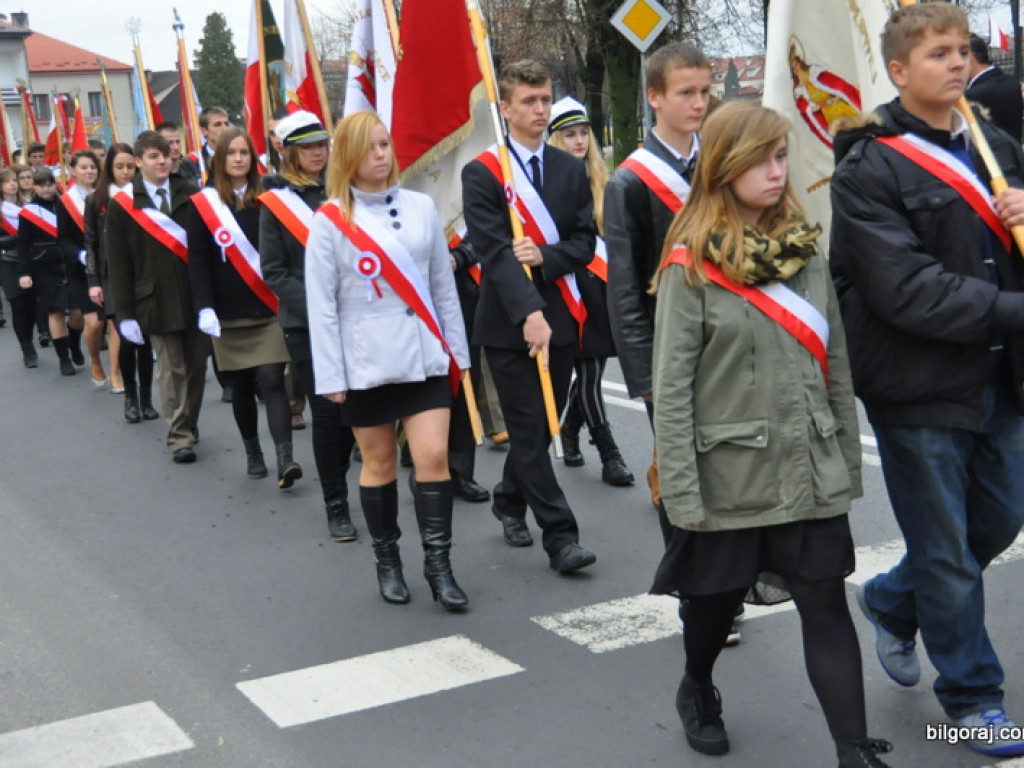 BIŁGORAJ: 95. rocznica odzyskania niepodległości (FOTO)