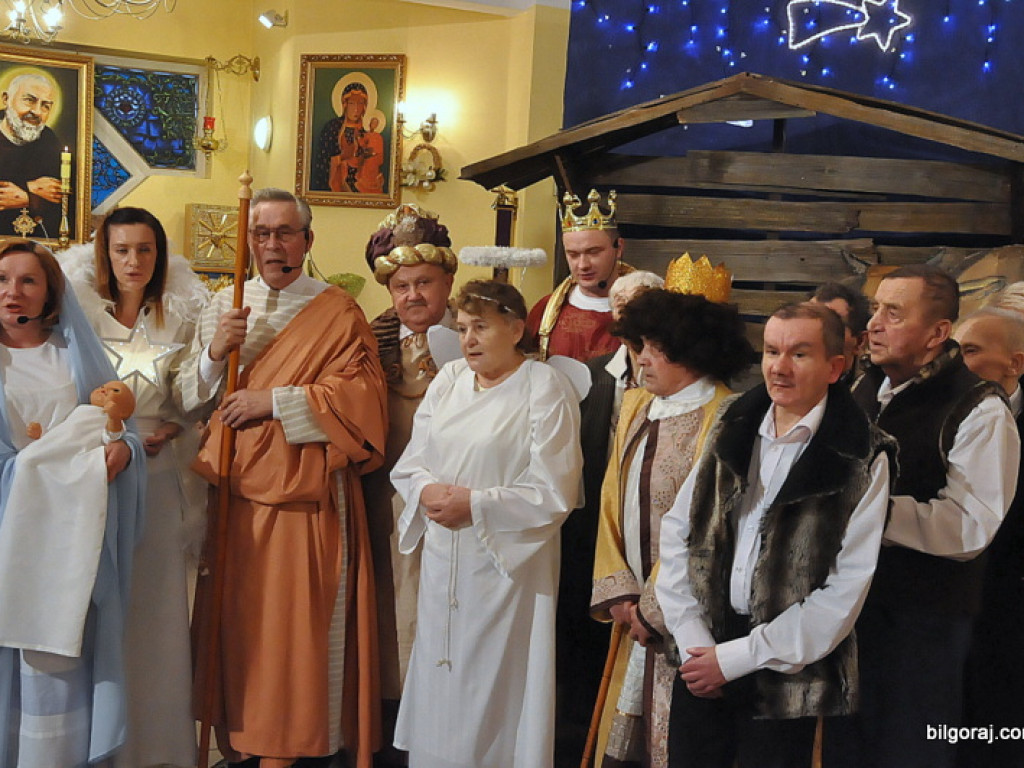 Jasełka w Domu Pomocy Społecznej dla Kombatantów w Biłgoraju (FOTO)