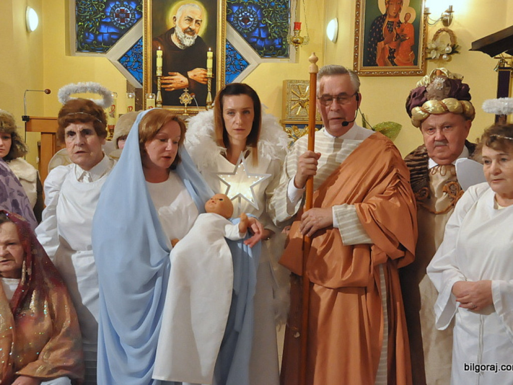 Jasełka w Domu Pomocy Społecznej dla Kombatantów w Biłgoraju (FOTO)