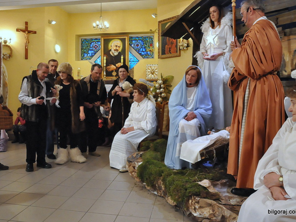 Jasełka w Domu Pomocy Społecznej dla Kombatantów w Biłgoraju (FOTO)