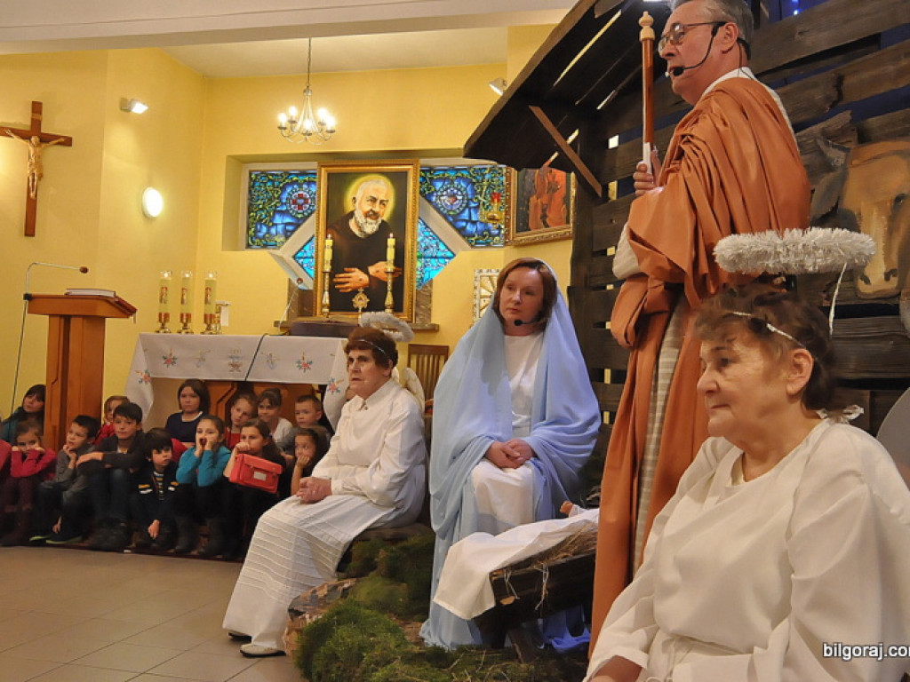 Jasełka w Domu Pomocy Społecznej dla Kombatantów w Biłgoraju (FOTO)
