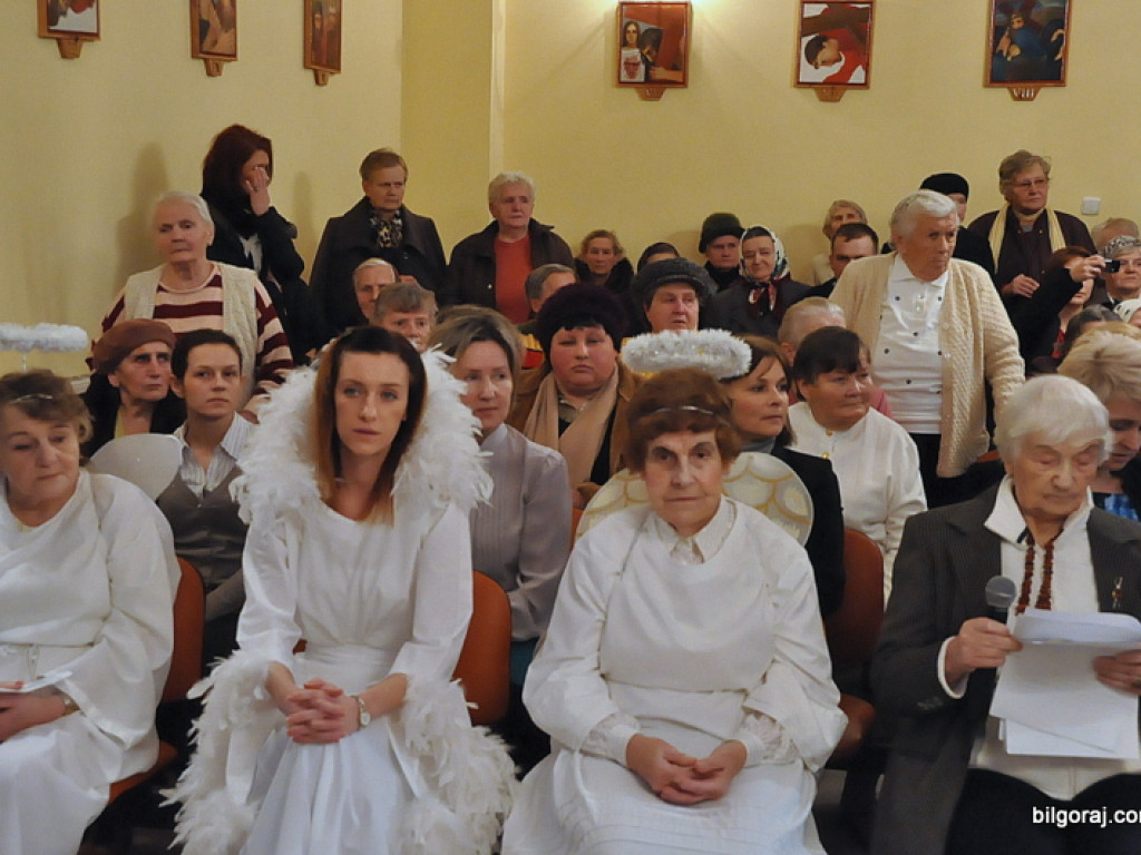 Jasełka w Domu Pomocy Społecznej dla Kombatantów w Biłgoraju (FOTO)