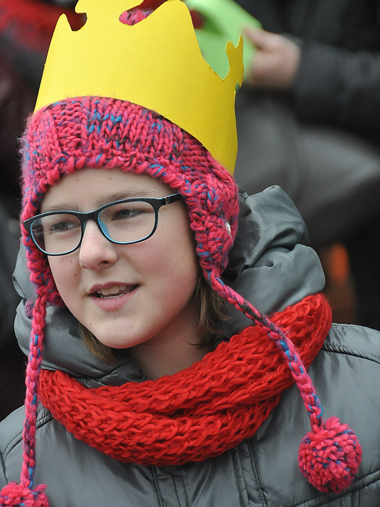 Przez Łukowę przeszedł orszak Trzech Króli (FOTO)