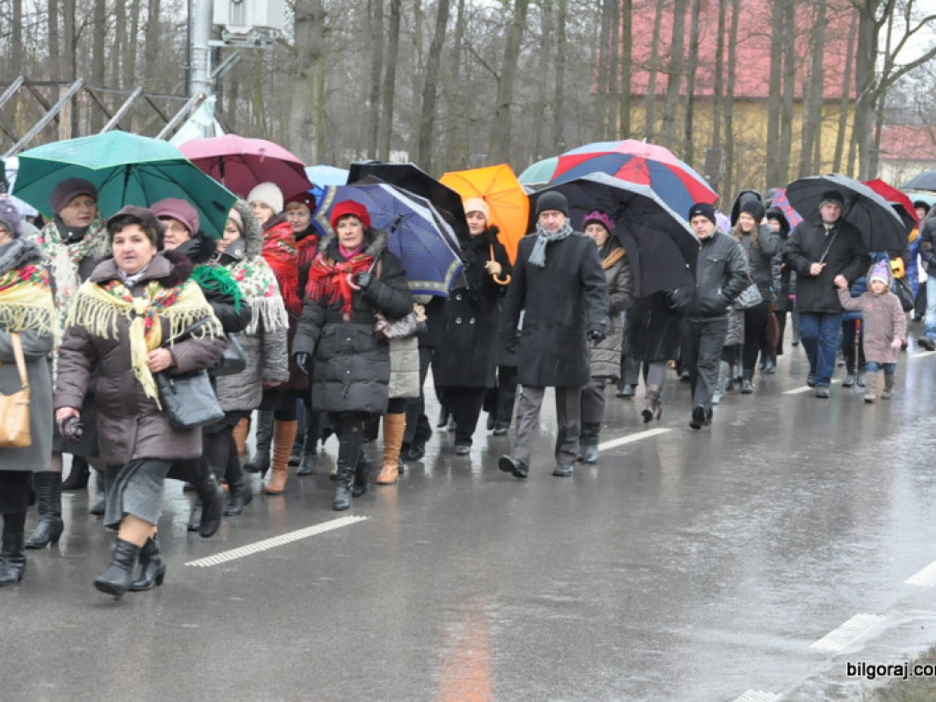 Przez Łukowę przeszedł orszak Trzech Króli (FOTO)