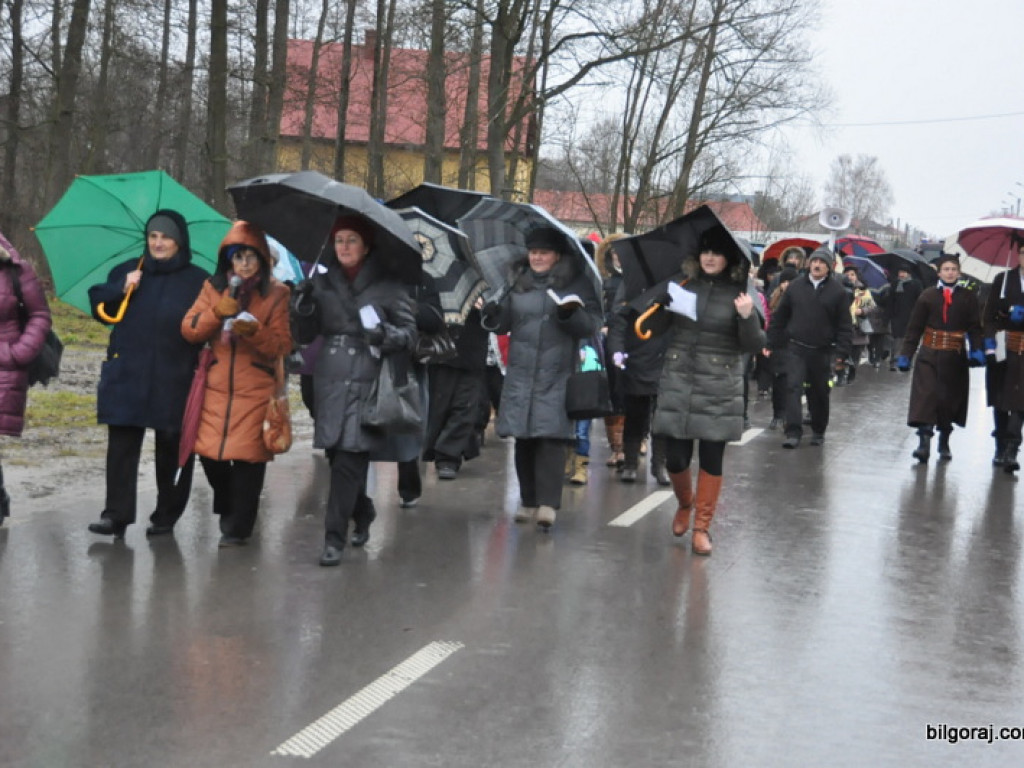 Przez Łukowę przeszedł orszak Trzech Króli (FOTO)